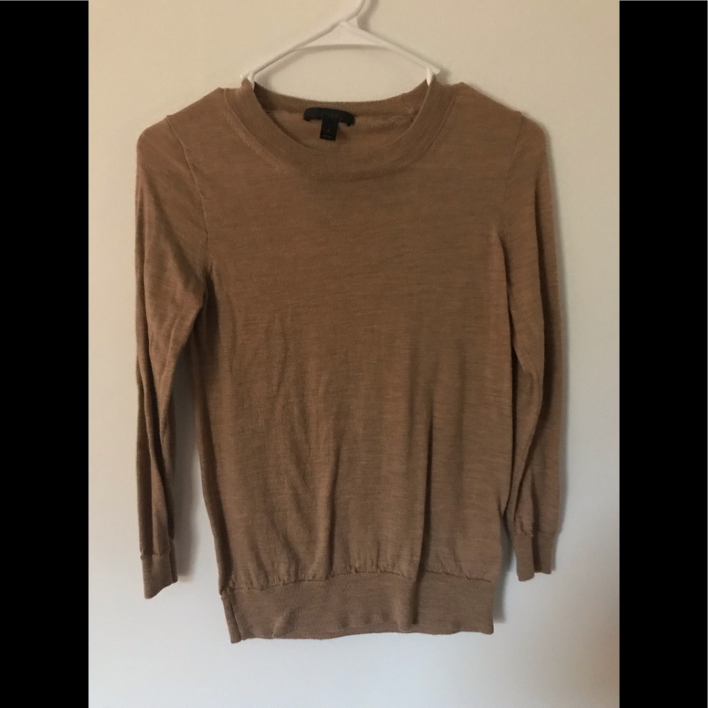 J. Crew tan top